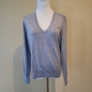 NWT Ted Baker Abiygal Grey Merino Wool Sweater